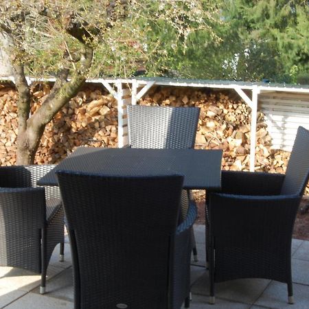 Wohnung Mit Kamin Terrasse Und Grill In Der Naehe Von Nuernberg Burgthann Esterno foto